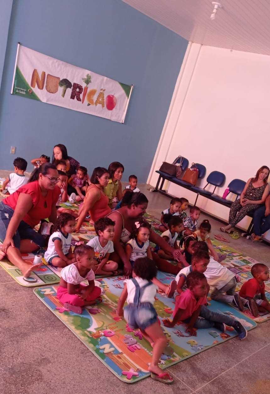 Camacã: O NASF comemorou o dia da Nutrição com diversão e aprendizado para alunos das creches